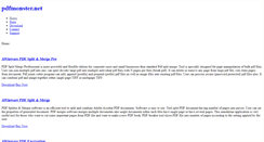Desktop Screenshot of pdfmonster.net