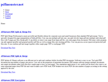 Tablet Screenshot of pdfmonster.net